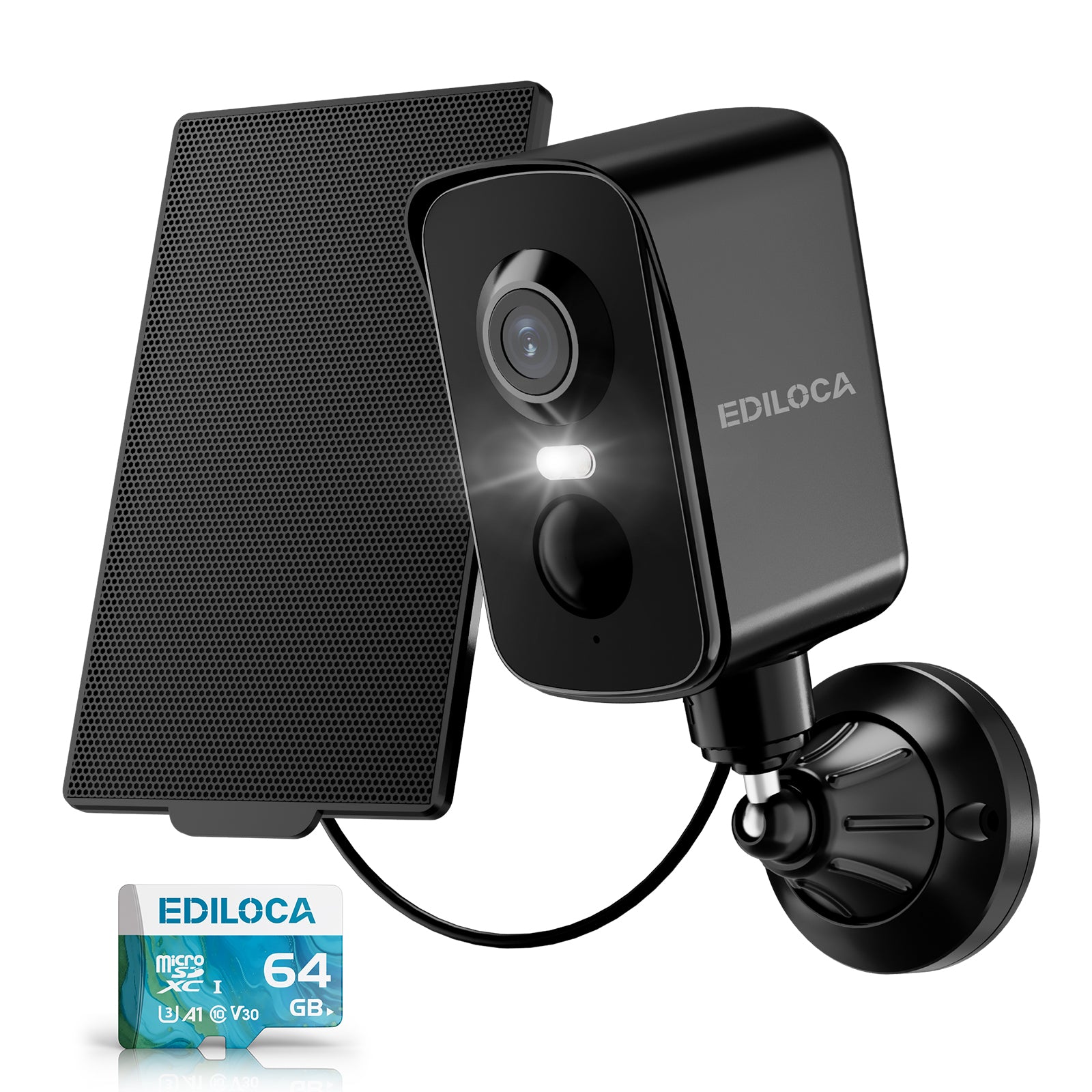 EDILOCA Solar Security Cameras