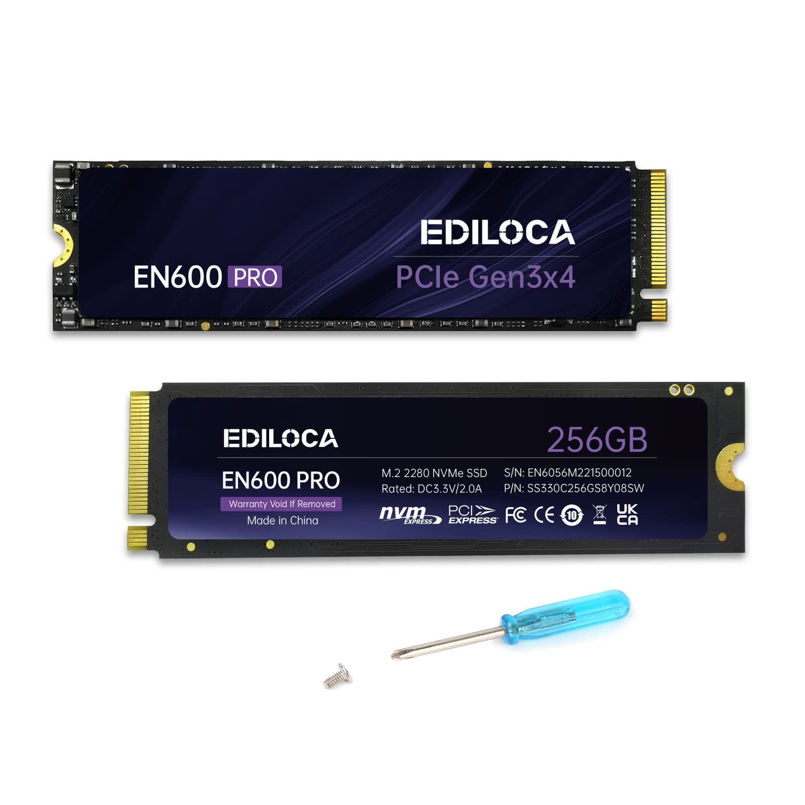 Ediloca EN600 PRO M.2 SSD PCle 3.0x4