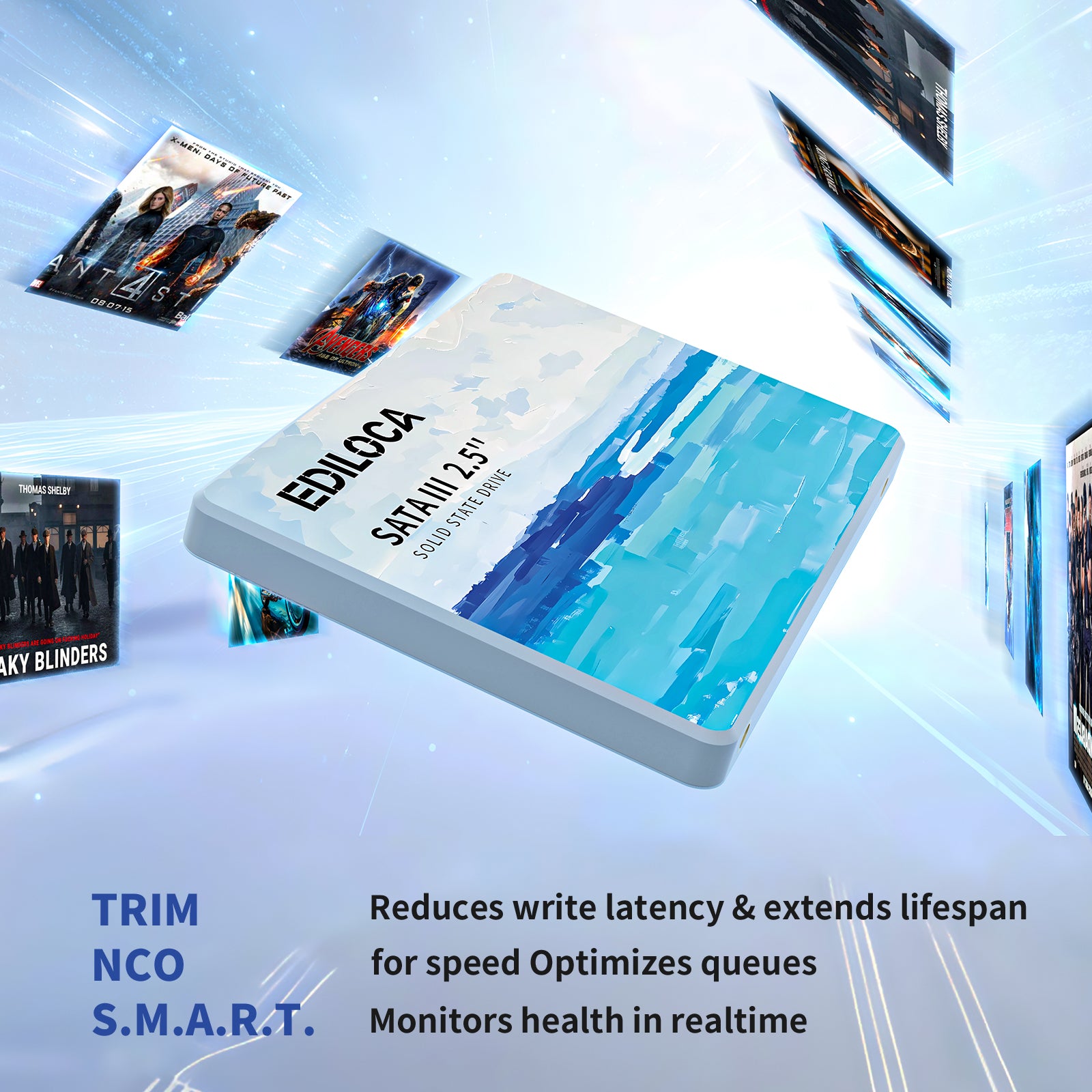 Ediloca ES580E 2.5" SATA III SSD