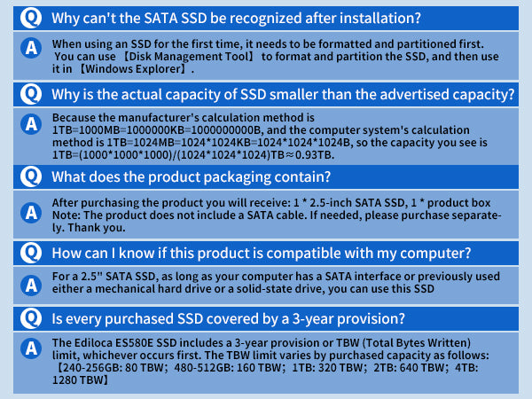 Ediloca EN206 M.2 SATA III SSD